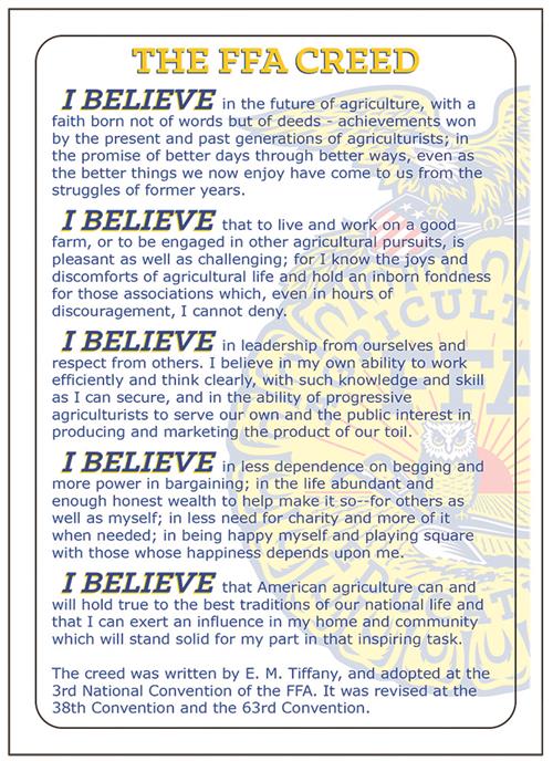 FFA creed